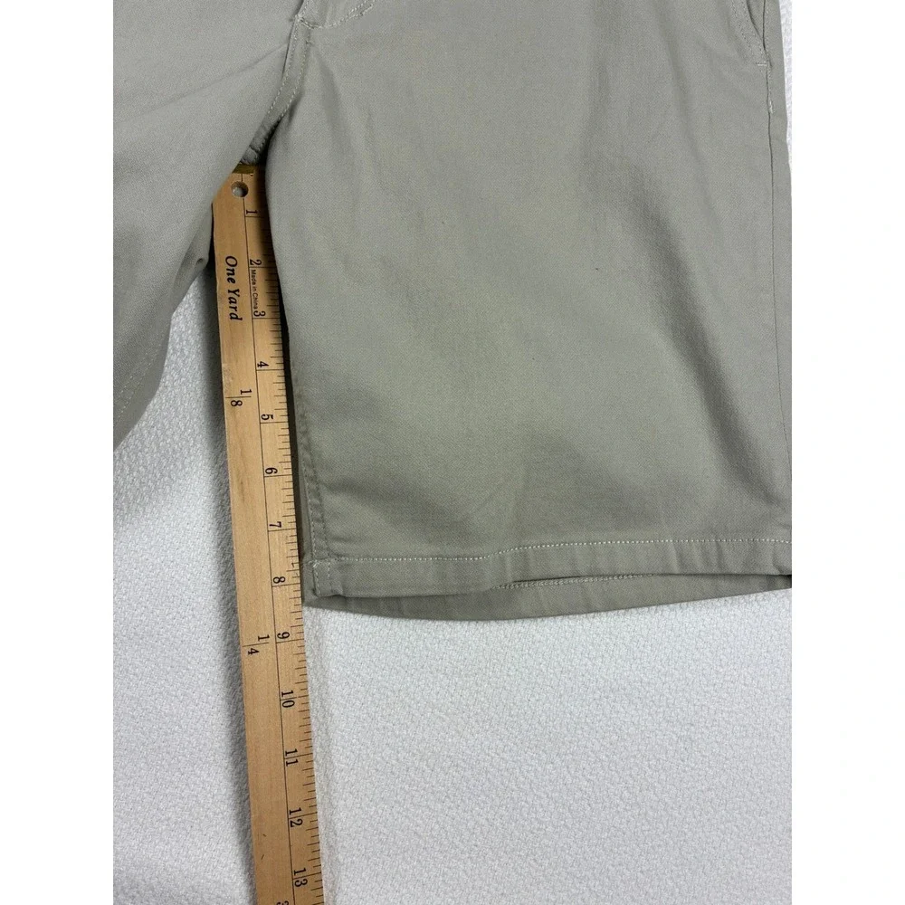 Joe's Jeans Trouser Short Abalone Green Minimalist Preppy 34